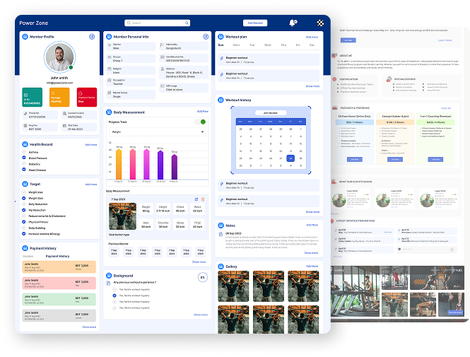 Manage clients, classes, and schedules effortlessly